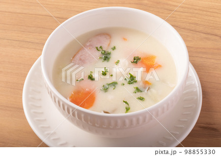 白インゲン豆のクリームシチュー 98855330