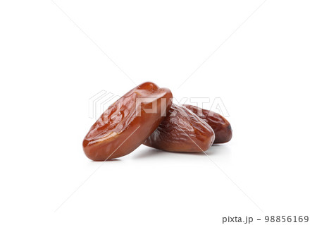 Concept of tasty food, dates, isolated on white background Concept of tasty food, dates, isolated on white background 98856169