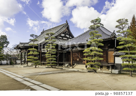 倉敷美観地区 観龍寺 岡山県倉敷市 倉敷美観地区 観龍寺 岡山県倉敷市 98857137