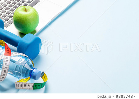 Fitness and healthy diet 98857437