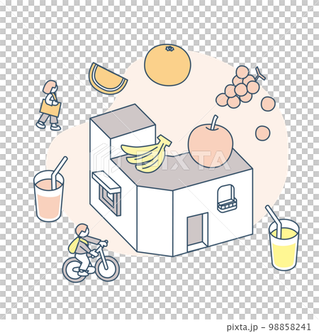 体のバランスを整える果物 体のバランスを整える果物 98858241