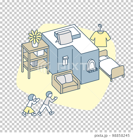 生活與室內。放鬆空間 98858245