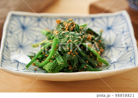 ほうれん草の胡麻和え ほうれん草の胡麻和え 98858821