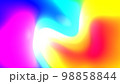 虹色の流体の背景素材 98858844