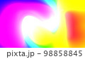 虹色の流体の背景素材 98858845