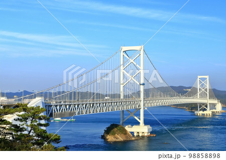 【徳島県】大鳴門橋と渦潮(鳴門の渦潮) 【徳島県】大鳴門橋と渦潮(鳴門の渦潮) 98858898