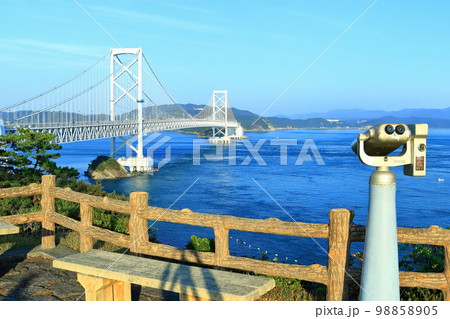【徳島県】大鳴門橋と渦潮(鳴門の渦潮) 【徳島県】大鳴門橋と渦潮(鳴門の渦潮) 98858905