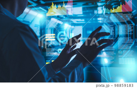 バーチャルなホログラム 98859183