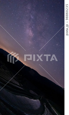 水なし棚田とミルキーウェイ 98860235