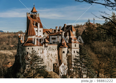 Medieval Dracula Bran Castle in Brasov 98861222