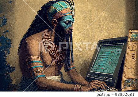 Ancient Egyptian Programmer, Prehistoric Programming 98862031