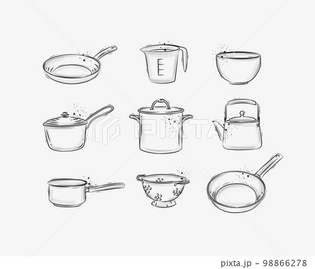 Kitchenware for everyday cooking 98866278