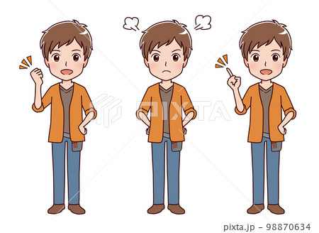 働く人々　職業のイラスト 98870634