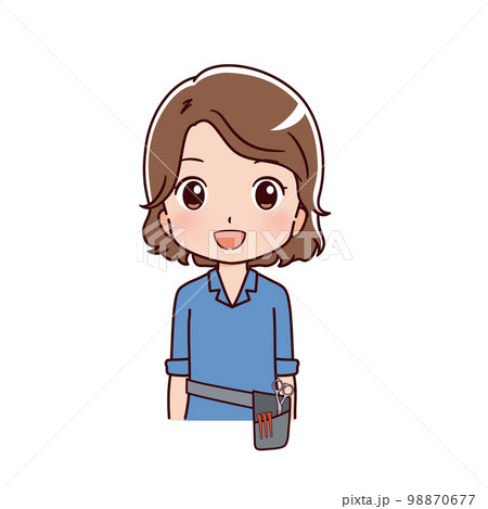 働く人々　職業のイラスト 98870677