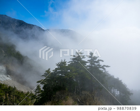 Landscape of Southern Cross-Island Highway in Taitung, Taiwan. 98870839