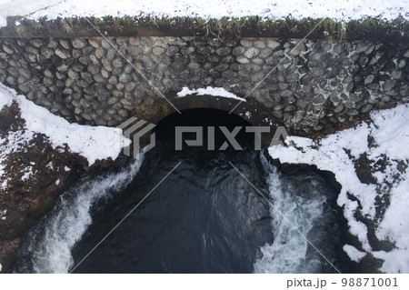 富山県常東用水の様子 富山県常東用水の様子 98871001