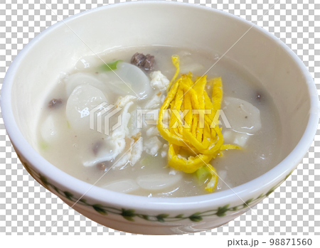 rice cake soup, new year food, nuki rice cake soup, new year food, nuki 98871560
