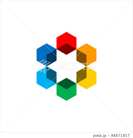 meditation and yoga logo with seven colors of aura energy meditation and yoga logo with seven colors of aura energy 98871857