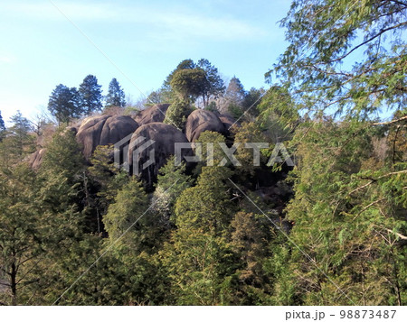 鬼岩公園　巨岩　奇岩 98873487