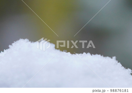 新雪の結晶 98876181