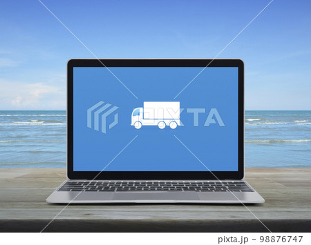 Business transportation online service concept 98876747