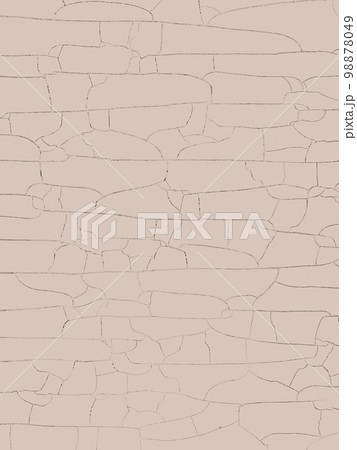 ライトブラウンの樹脂パネルの表面に複雑なひび割れが入った縦長の背景画像 ライトブラウンの樹脂パネルの表面に複雑なひび割れが入った縦長の背景画像 98878049