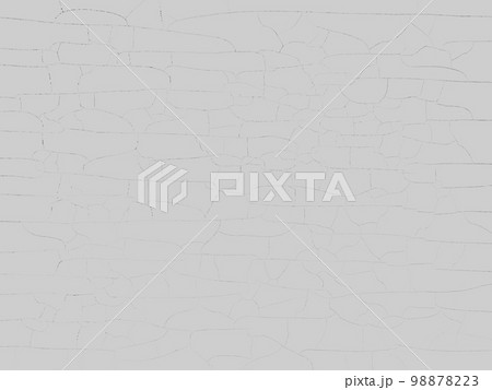 暗い白灰色の樹脂パネルの表面に複雑なひび割れが入った背景画像 暗い白灰色の樹脂パネルの表面に複雑なひび割れが入った背景画像 98878223