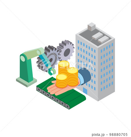 設備投資する企業 設備投資する企業 98880705