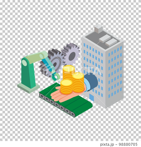 設備投資する企業 設備投資する企業 98880705