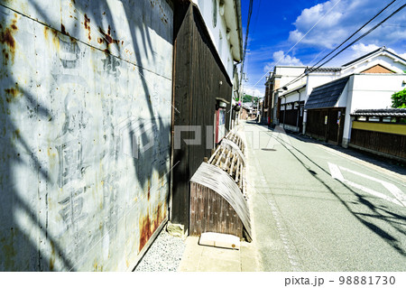 【重要伝統的建造物群保存地区】龍野　大手地区の風景1　兵庫県たつの市 98881730