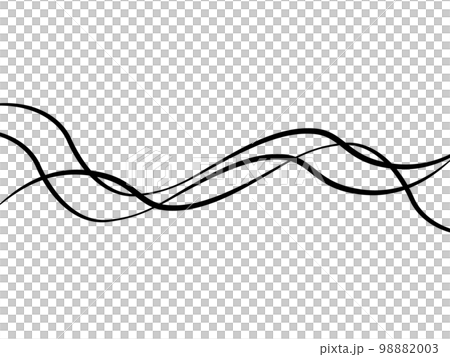 Abstract line black Abstract line black 98882003