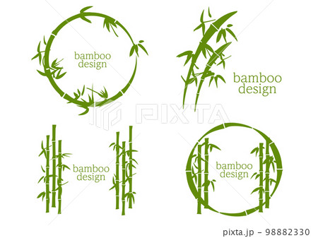 竹　竹林のロゴマーク　エンブレム 98882330