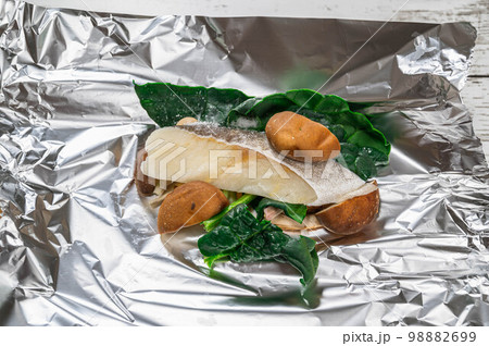 タラのホイル焼き 98882699