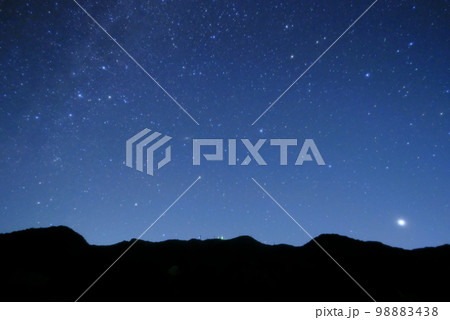 秋の星座たち カシオペヤ座・アンドロメダ座・ペガスス座 秋の星座たち カシオペヤ座・アンドロメダ座・ペガスス座 98883438