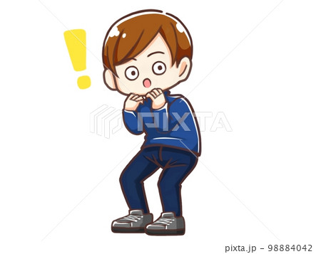 驚いている男性 98884042