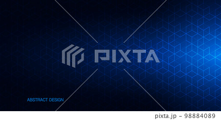 Abstract technology background with geometric texture and grid pattern for your graphic design 98884089