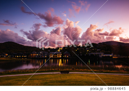 Lake Crackenback Snowy Mountains Australia Lake Crackenback Snowy Mountains Australia 98884645