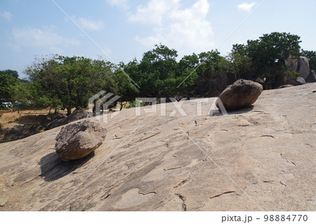インド 世界遺産マハーバリプラムの建造物群 インド 世界遺産マハーバリプラムの建造物群 98884770