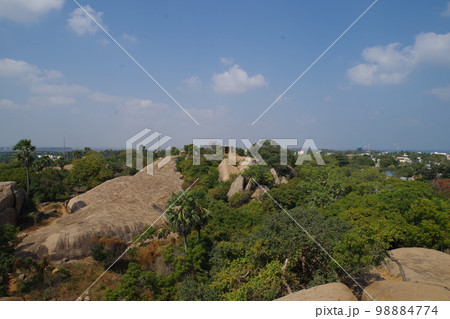 インド 世界遺産マハーバリプラムの建造物群 インド 世界遺産マハーバリプラムの建造物群 98884774