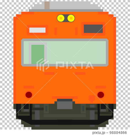 Pixel-style Osaka Loop Line 103 series (improved 40N car) 98884866