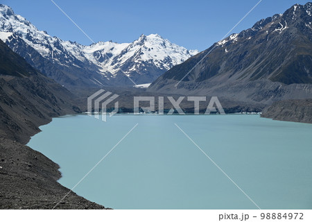 【ニュージーランド】タスマン湖 タスマン氷河 98884972