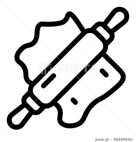 Homemade food prepare icon. Outline homemade food prepare vector icon for web design isolated on white background 98889600
