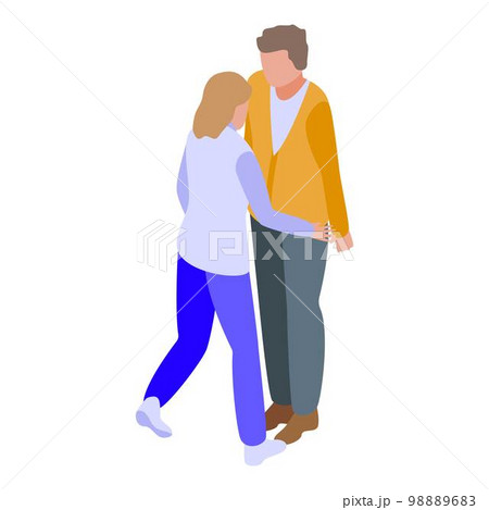 Family moments holiday icon. Isometric of family moments holiday vector icon for web design isolated on white background Family moments holiday icon. Isometric of family moments holiday vector icon for web design isolated on white background 98889683