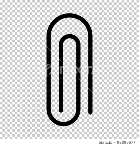 Clip icon - Stock Illustration [98896677] - PIXTA