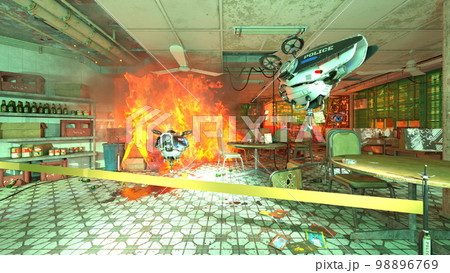 火災現場 98896769