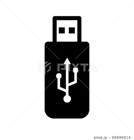 USB メモリ アイコンのイラスト素材 [98896814] - PIXTA