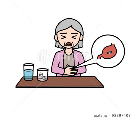 PTP包装シートの誤飲 98897408