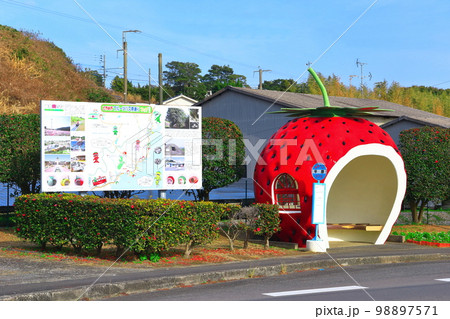 【長崎県】イチゴのフルーツバス停（平原） 98897571