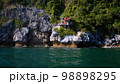 lonely abandoned house on the island, in summer weather on a thai island 98898295