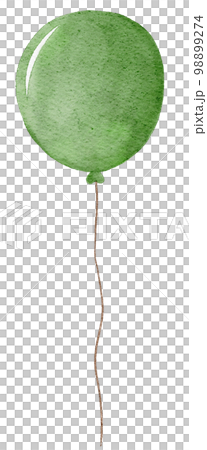 watercolour st Patrick balloon cartoon hand painting watercolour st Patrick balloon cartoon hand painting 98899274